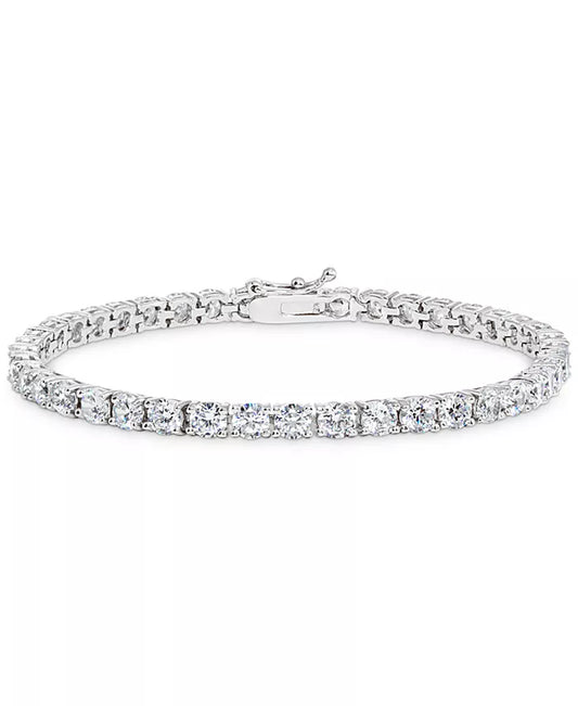 Cubic Zirconia Tennis Bracelet in Sterling Silver, Created for Macy'S